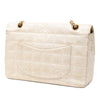 Chanel New Travel Line Medium Metallic Nylon Single Flap Secondhand