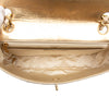 Chanel New Travel Line Medium Metallic Nylon Single Flap Secondhand
