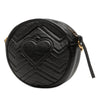 Gucci Mini GG Marmont Matelasse Leather Round Crossbody Secondhand