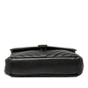 Saint Laurent Medium Chevron Sheepskin Monogram College Satchel Secondhand