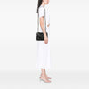 Saint Laurent Medium Chevron Sheepskin Monogram College Satchel Secondhand
