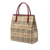 Burberry Haymarket Check Coated Canvas Tote Secondhand