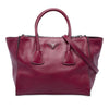 Prada Glace Calf Twin Pocket Double Handle Satchel Secondhand