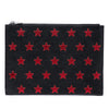 Saint Laurent Leather Star Rider Tablet Pouch Secondhand