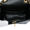 Chanel Mini Square Quilted Patent Single Flap Secondhand