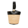 Secondhand LOEWE Mini Raffia Pebble Bucket Bag