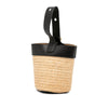 Secondhand LOEWE Mini Raffia Pebble Bucket Bag