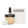 Secondhand LOEWE Mini Raffia Pebble Bucket Bag