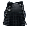 Chanel CC Mesh and Perforated Calfskin Bucket Bag Secondhand