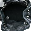 Chanel CC Mesh and Perforated Calfskin Bucket Bag Secondhand