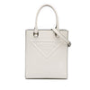 Prada Mini Soft Calf Logo Drill Satchel Secondhand