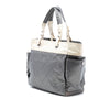 Chanel Large Bicolor Quilted Coated Canvas Paris Biarritz Tote Secondhand