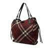 Burberry Supernova Check Nylon Buckleigh Tote Secondhand
