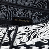 Dior Canvas Embroidered Ornamental Cornely Saddle Bag Secondhand