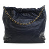 Chanel Medium Shiny Calfskin 22 Handbag Secondhand