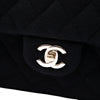 Chanel Medium Classic Jersey Double Flap Secondhand