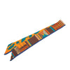 Hermès Pelages et Camouflage Silk Twilly Scarf Secondhand