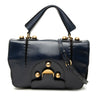 Fendi Textured Patent F3 Secret Code Satchel Secondhand