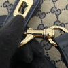 Gucci Mini GG Canvas Web Moon Side Shoulder Bag Secondhand