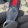 Gucci Mini GG Canvas Web Moon Side Shoulder Bag Secondhand