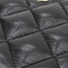 Chanel Quilted Glazed Lambskin Handle With Care Round Vanity Case with Chain Secondhand