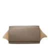Celine Small Bicolor Calfskin and Suede Trapeze Satchel Secondhand