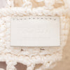 Prada Raffia Effect Crochet Logo Embroidered Tote Secondhand