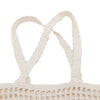 Prada Raffia Effect Crochet Logo Embroidered Tote Secondhand