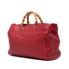 Gucci Large Calfskin Bamboo Shopper Sachel Secondhand