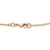 Chanel CC Gold Plated Enamel Camellia Round Pendant Necklace Secondhand