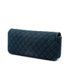 Chanel Quilted Canvas CC Cruise East West Flap Clutch Secondhand