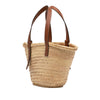 LOEWE Small Raffia Anagram Basket Tote Secondhand