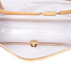 Saint Laurent Small Metallic Leather Trimmed PVC Betty Crossbody Secondhand