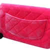 Chanel CC Quilted Velvet Wallet on Chain Secondhand