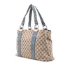 Gucci Medium GG Canvas Bamboo Libeccio Tote Secondhand