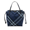 Burberry Supernova Check Nylon Buckleigh Tote Secondhand
