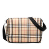 Burberry House Check Coated Canvas Flap Crossbody Secondhand