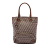Fendi Zucchino Canvas Chef Front Pocket Shopping Tote Secondhand