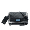 Prada Glace Calf Studded Etiquette Flap Secondhand