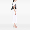Secondhand Prada Glace Calf Studded Etiquette Flap