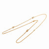 Dior Gold Plated CD Logo Chain Necklace Secondhand