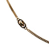 Dior Gold Plated CD Logo Chain Necklace Secondhand