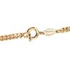 Dior Gold Plated CD Logo Chain Necklace Secondhand