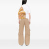 LOEWE Botanical Printed Canvas Backpack Secondhand
