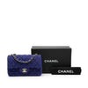 Chanel Mini Rectangular Classic Tweed Single Flap Secondhand