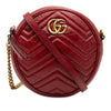 Gucci Mini GG Marmont Matelasse Leather Round Crossbody Secondhand