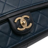 Chanel Medium Bicolor Calfskin Graphic Flap Secondhand