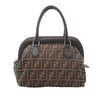 Fendi Zucca Canvas Frame Handbag Secondhand