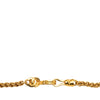 Chanel CC Gold Plated Stone Oval Pendant Necklace Secondhand