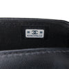 Chanel CC Quilted Lambskin Half Moon Top Handle Flap Secondhand
